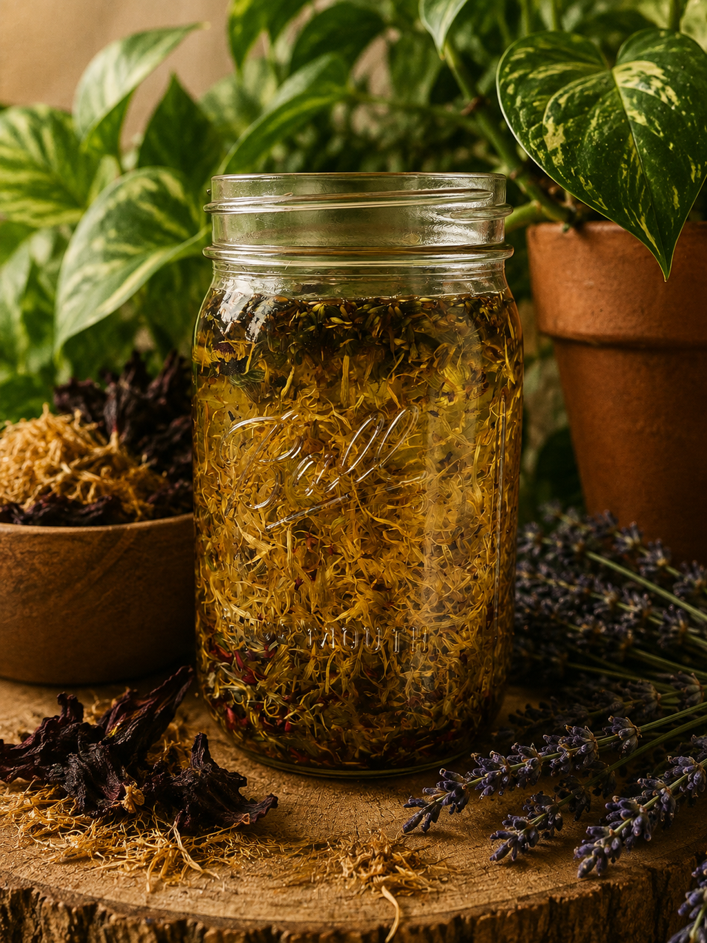 Herbal Face + Body Oil